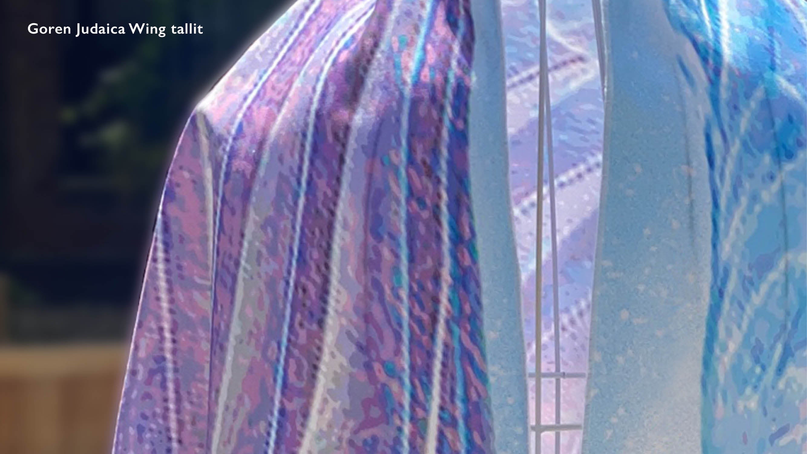 Load video: Video about my Wing tallit design